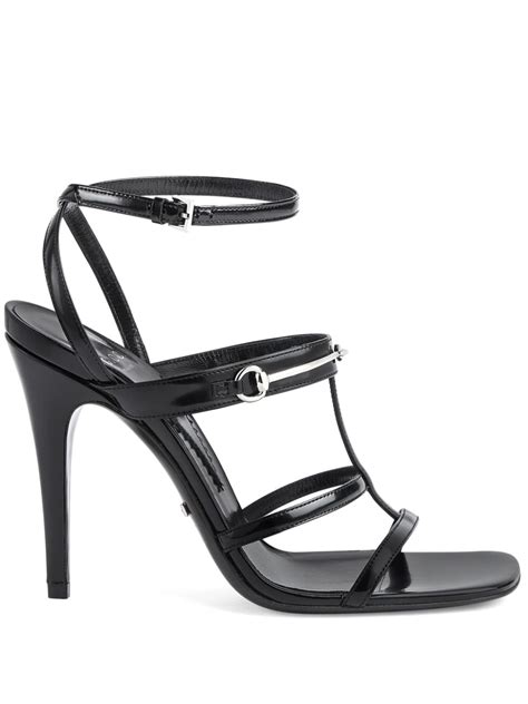 gucci caged strappy sandals|Gucci outlet sandals.